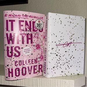 It Ends With Us Special Collector Target Edition by Colleen Hoover HC Book